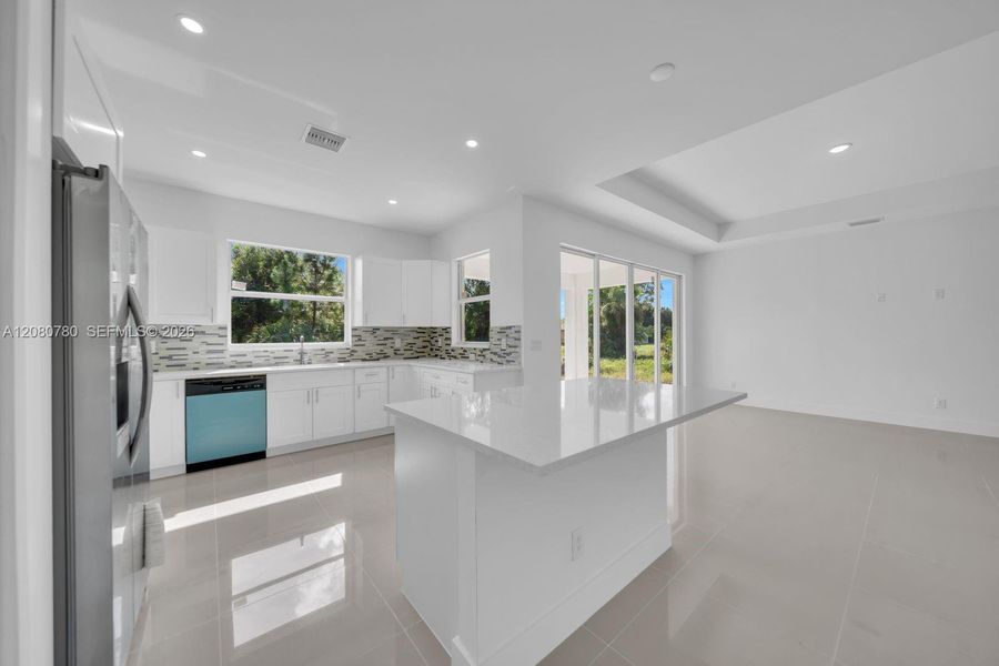 Furnished interior view inside a new home in , Lehigh Acres (Image 6). Furnished interior view inside a new home in , Lehigh Acres (Image 6).