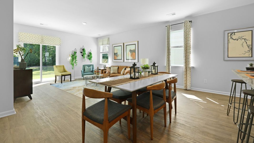 Furnished interior view inside a new home in Pine Hills at Cane Bay, Summerville (Image 6).
