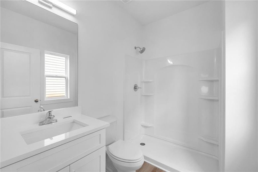 Furnished interior view inside a new home in , Atlanta (Image 7).