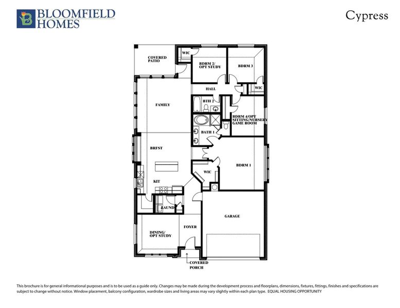 Cypress Floor Plan
