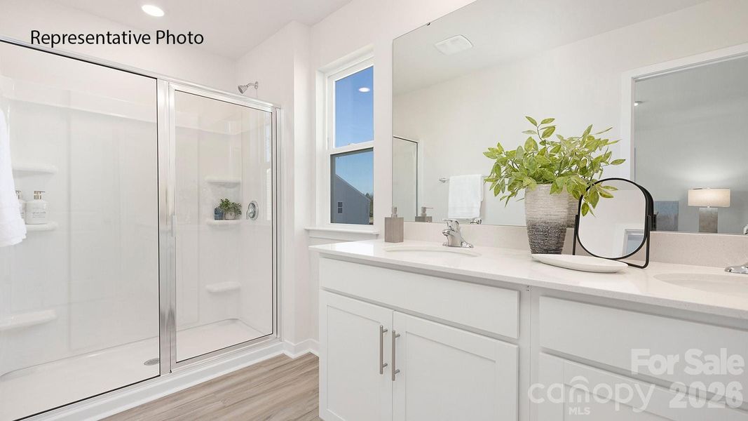 Furnished interior view inside a new home in Woodhaven at Chester, Chester (Image 10).