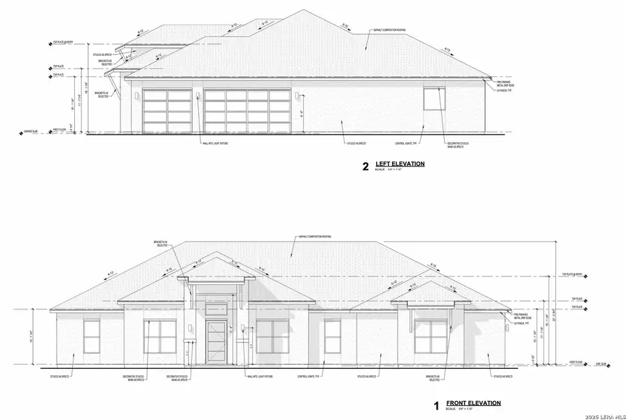 Exterior rendering of this home design in , Boerne, TX (Image 3). Exterior rendering of this home design in , Boerne, TX (Image 3).