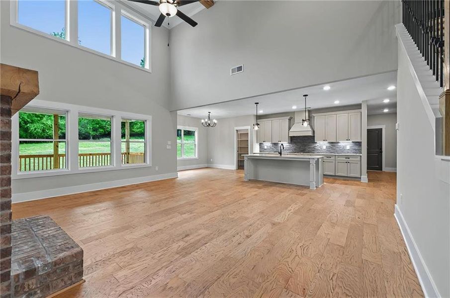 Spacious, unfurnished interior of a new home in SteepleChase, Hoschton (Image 21).