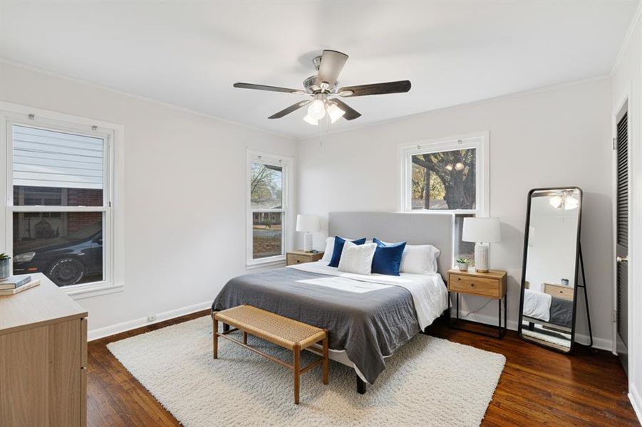 Furnished interior view inside a new home in , Paris (Image 8).