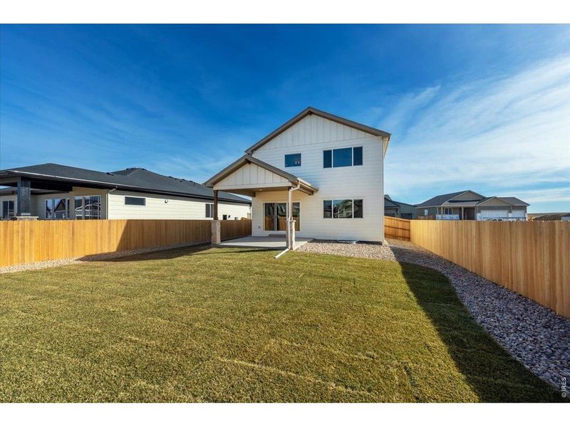 Exterior details and patio area of a home in , Milliken (Image 4).