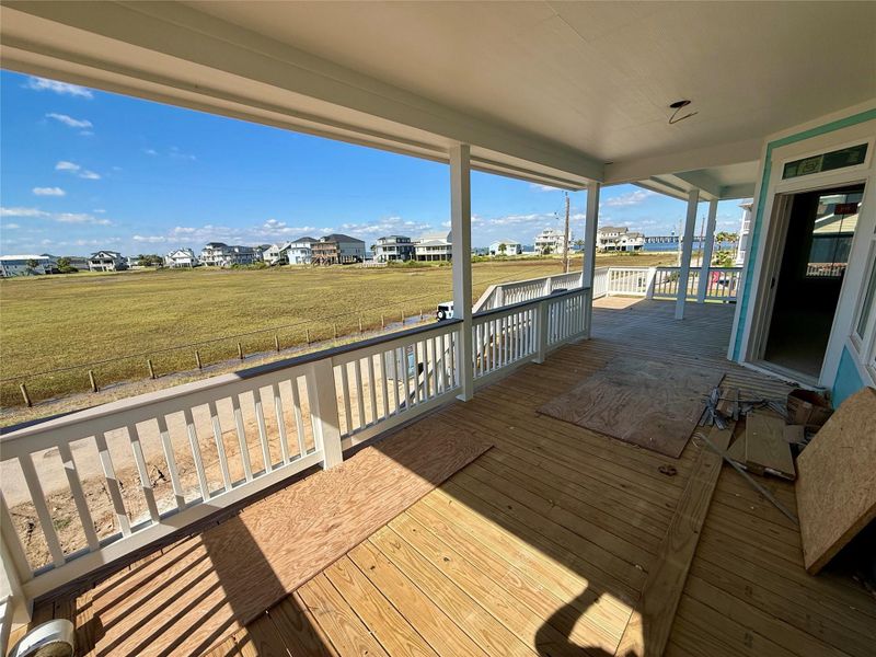 Exterior details and patio area of a home in , Galveston (Image 3). Exterior details and patio area of a home in , Galveston (Image 3).