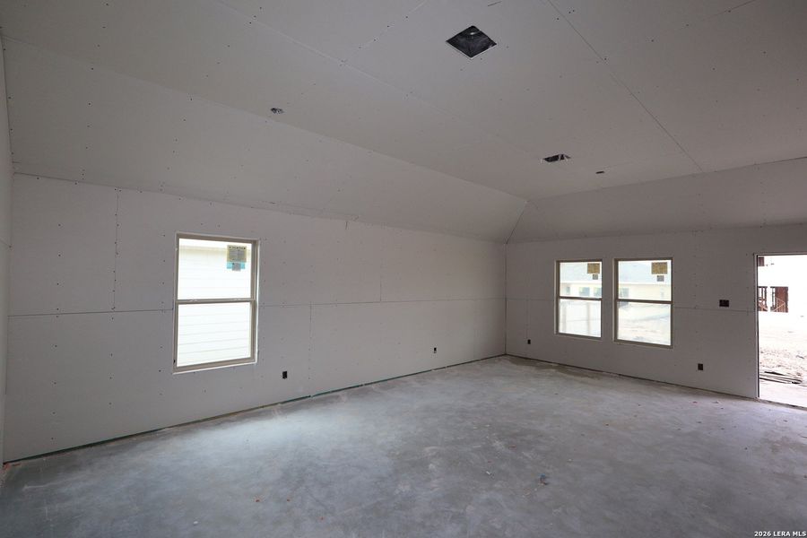 In-progress construction of a new home in Meadows at Clear Springs, New Braunfels, TX (Image 25).