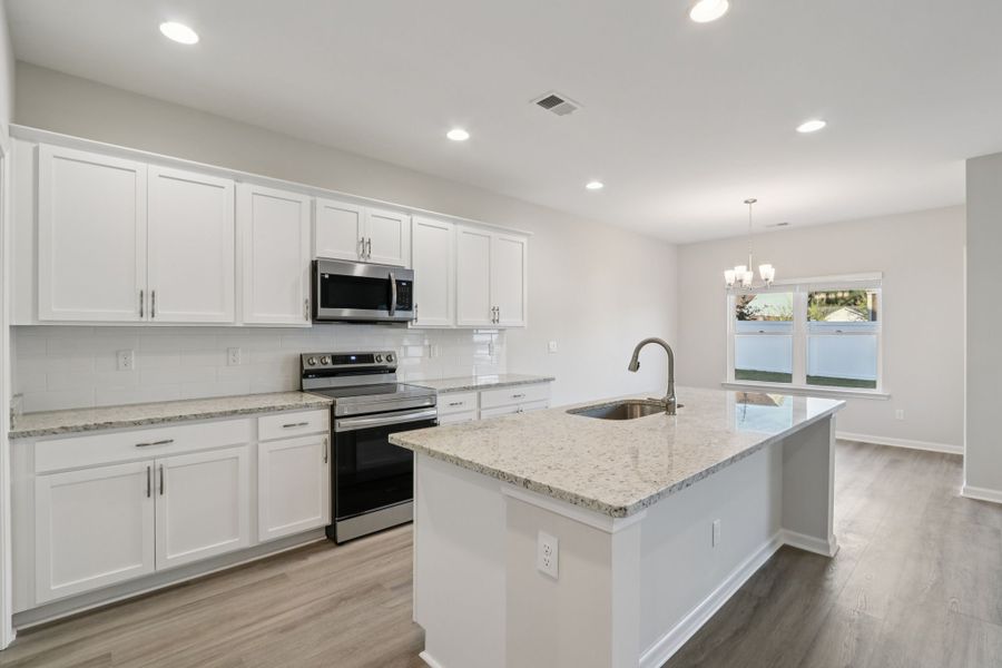 Furnished interior view inside a new home in Hayden Pointe, St. Marys (Image 8).