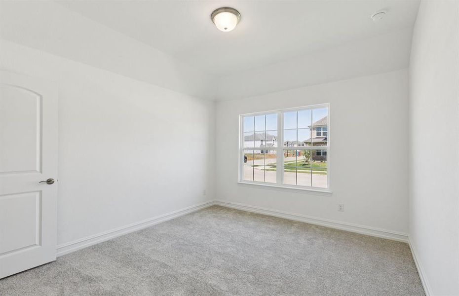 Secondary bedroom designed with generous storage solutions *Real home pictured Secondary bedroom designed with generous storage solutions *Real home pictured