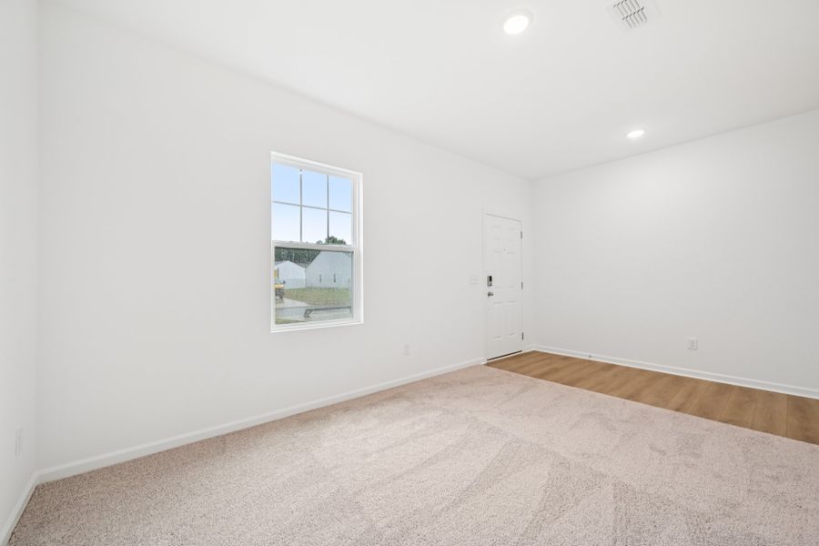 Representative unfurnished interior of a home built from the Brooke by Ashton Woods in Middleton Farms, Middlesex (Image 14).