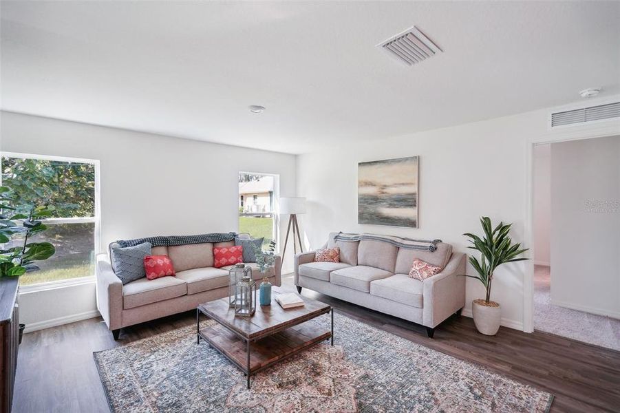 Photos are of a model home or artist rendering; any dimensions listed are approximate and may change. Home aspects and included items may vary and are not intended to form part of any contract or warranty. Home may be virtually staged.