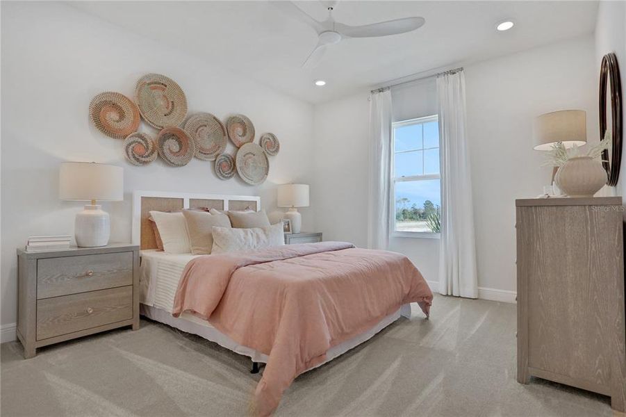 Furnished interior view inside a new home in Angeline, Land O' Lakes (Image 11).