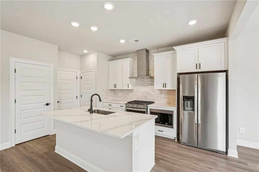 Furnished interior view inside a new home in Hemingway - Reserve Series, Cumming (Image 11).