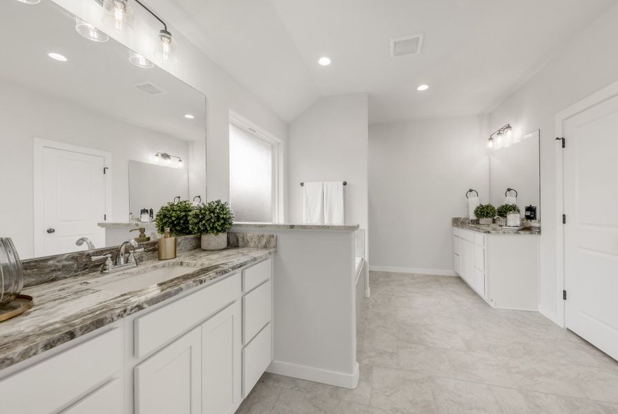 Representative furnished interior of a home built from the The Dahlia by Avonley Homes in Mission Ranch, College Station (Image 13). Representative furnished interior of a home built from the The Dahlia by Avonley Homes in Mission Ranch, College Station (Image 13).