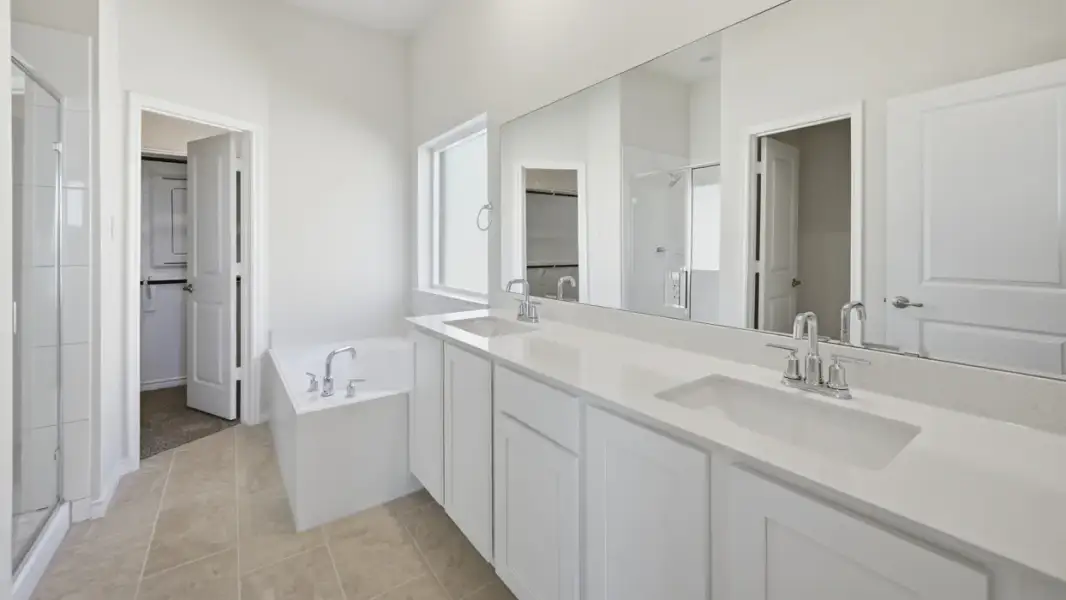 Furnished interior view inside a new home in Madera, Royse City (Image 9).
