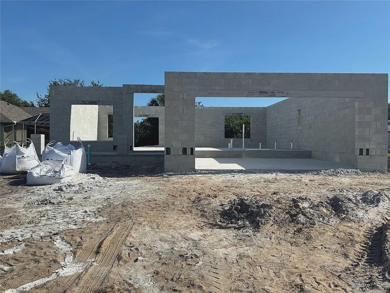 In-progress construction of a new home in Deep Creek, Punta Gorda, FL (Image 22).
