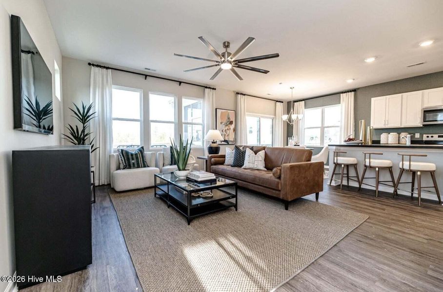 Furnished interior view inside a new home in Fords Reach, Bolivia (Image 5).