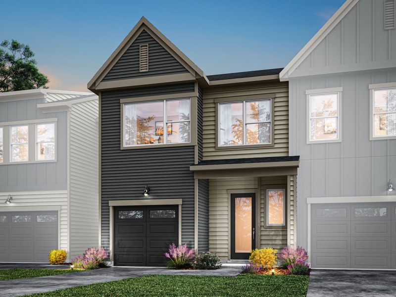 Representative exterior photo of a completed home built from the Onslow by Tri Pointe Homes in Summit At Homestead, Chapel Hill, NC (Image 10).