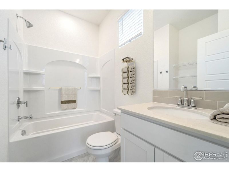 Furnished interior view inside a new home in Liberty Draw, Evans (Image 11).