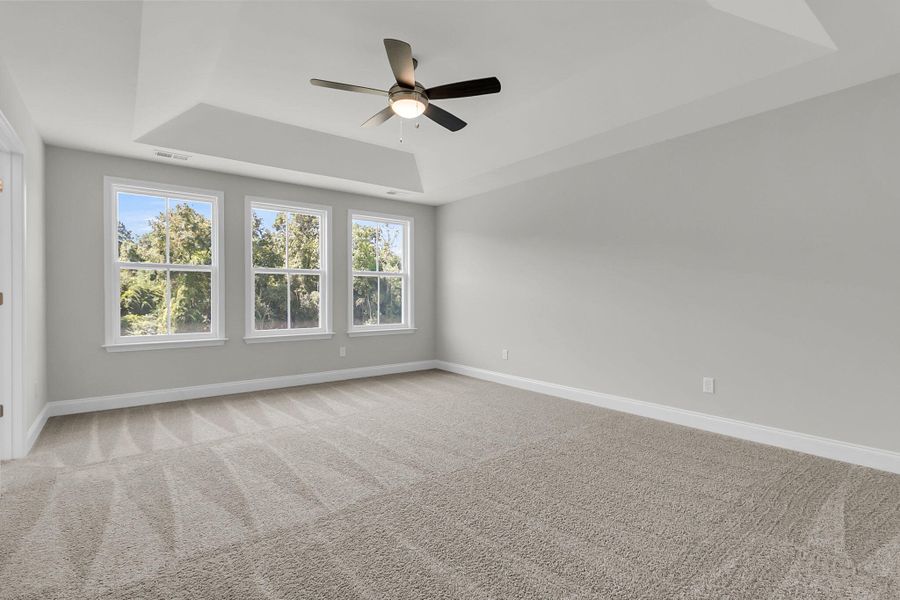 Spacious, unfurnished interior of a new home in Abbey Walk, Moncks Corner (Image 27). Spacious, unfurnished interior of a new home in Abbey Walk, Moncks Corner (Image 27).