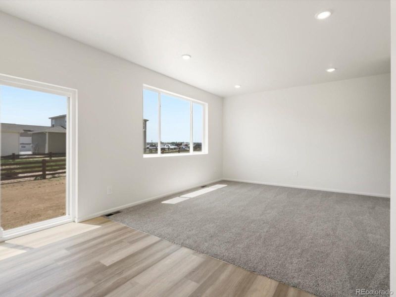 Spacious, unfurnished interior of a new home in Revere at Johnstown, Johnstown (Image 25).