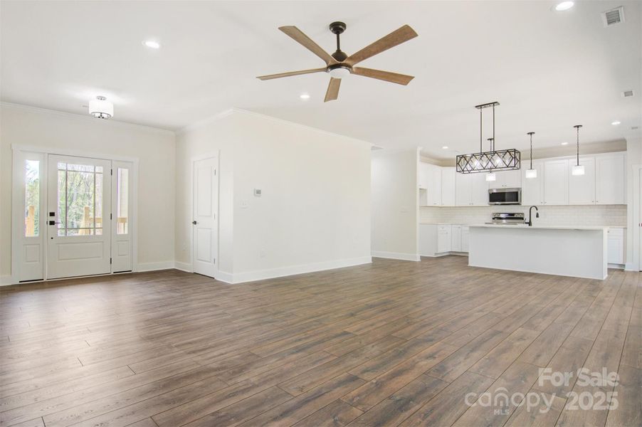 Spacious, unfurnished interior of a new home in , Hickory (Image 15).