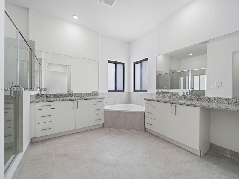 Furnished interior view inside a new home in , Homestead (Image 10). Furnished interior view inside a new home in , Homestead (Image 10).