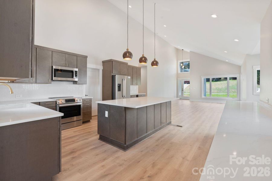 Furnished interior view inside a new home in , Hickory (Image 11).