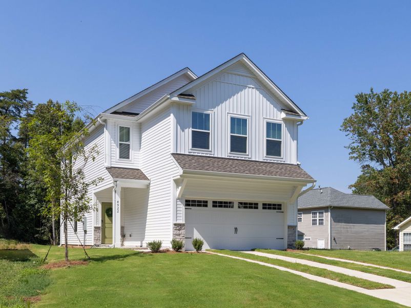 Representative exterior photo of a completed home built from the Baxter by True Homes in Autumn Ridge, High Shoals, NC (Image 2).