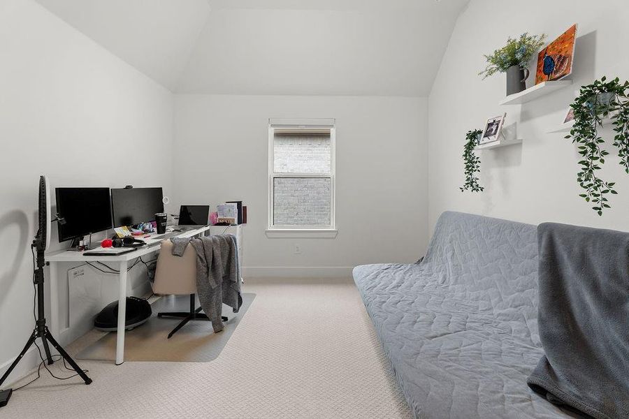 Furnished interior view inside a new home in Mustang Lakes: 86ft. lots, Celina (Image 21). Furnished interior view inside a new home in Mustang Lakes: 86ft. lots, Celina (Image 21).