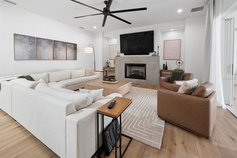 Furnished interior view inside a new home in , High Springs (Image 48).