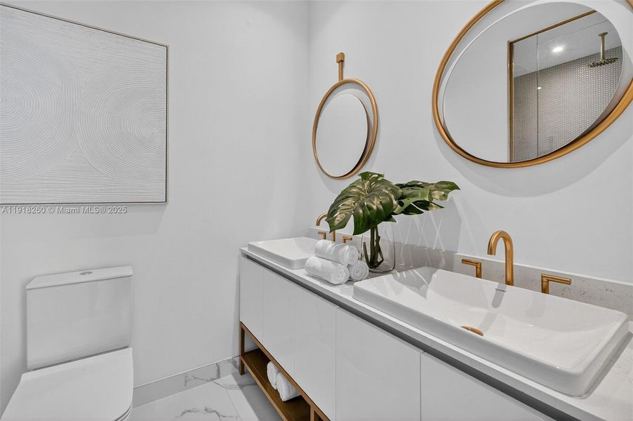 Furnished interior view inside a new home in Mr. C Residences, Miami (Image 24).