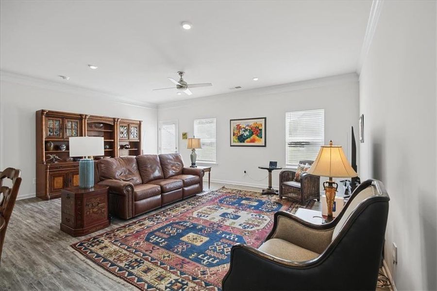 Furnished interior view inside a new home in , Cartersville (Image 16).