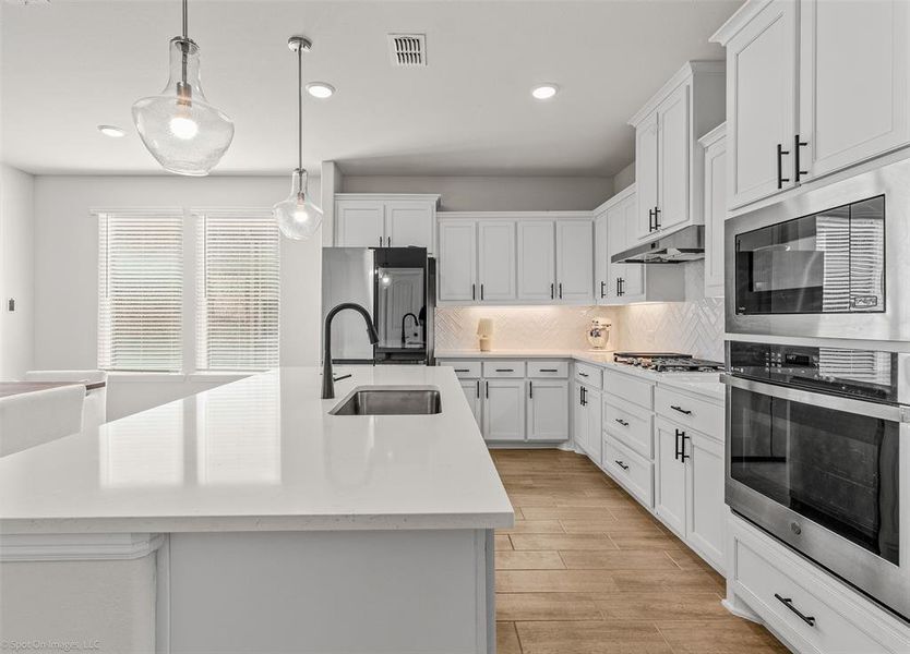 Furnished interior view inside a new home in , Forney (Image 11).