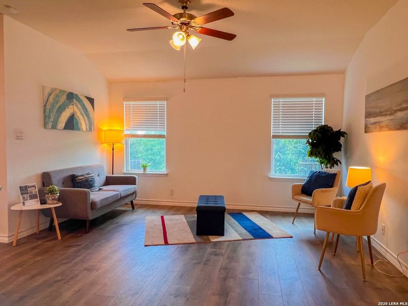 Furnished interior view inside a new home in Langdon, San Antonio (Image 8).