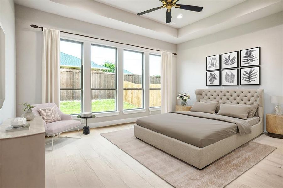 Furnished interior view inside a new home in , Fort Worth (Image 7). Furnished interior view inside a new home in , Fort Worth (Image 7).