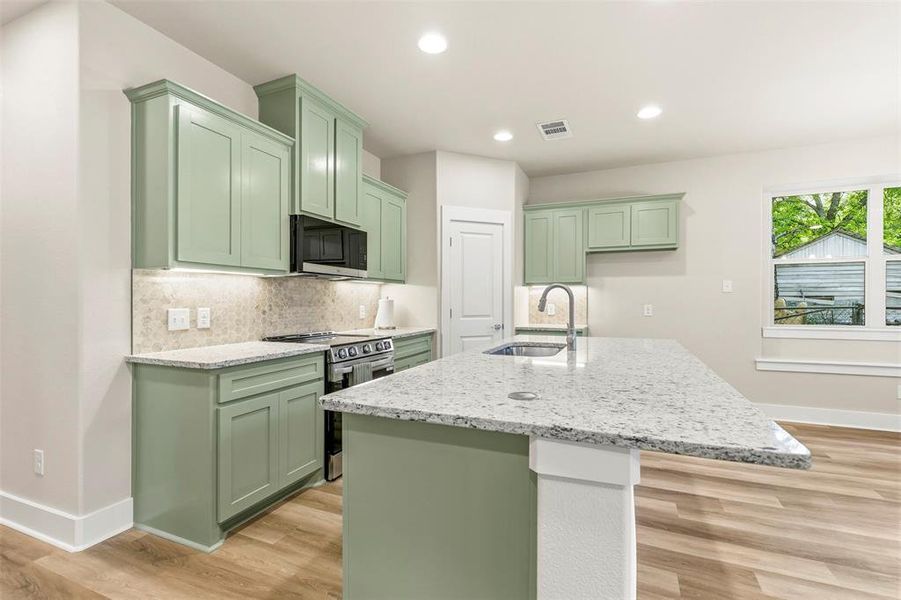 Furnished interior view inside a new home in , Sherman (Image 10).