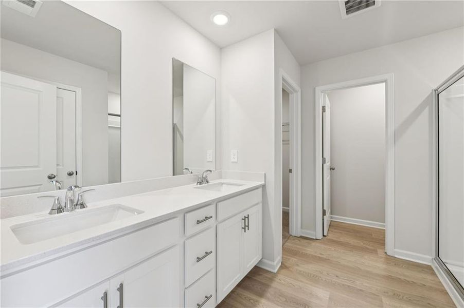 Furnished interior view inside a new home in Hawthorne Station, College Park (Image 11). Furnished interior view inside a new home in Hawthorne Station, College Park (Image 11).