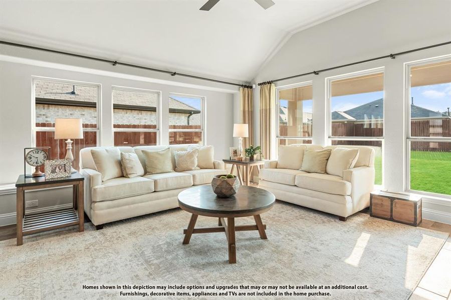 Furnished interior view inside a new home in Sunset Ridge, Alvarado (Image 21). Furnished interior view inside a new home in Sunset Ridge, Alvarado (Image 21).