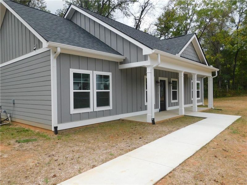 Exterior details and patio area of a home in , Dahlonega (Image 4).