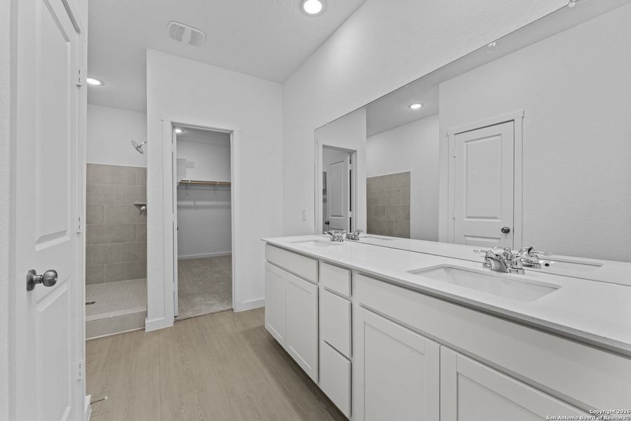 Furnished interior view inside a new home in Voss Farms, New Braunfels (Image 8).