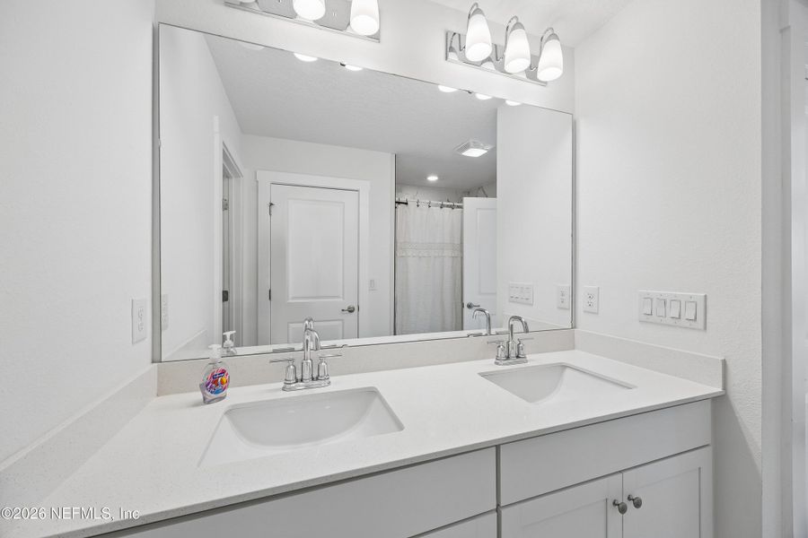 Furnished interior view inside a new home in Cordova Palms, St. Augustine (Image 10).