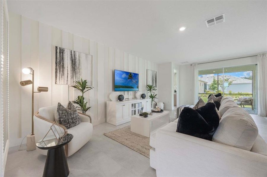 Furnished interior view inside a new home in Lakes of Mount Dora, Mount Dora (Image 25).