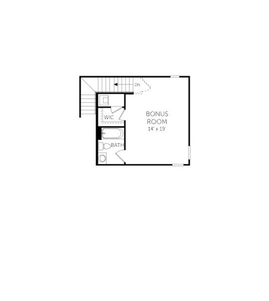 2D floor plan layout of this home in Brook Forest, St. Augustine, FL (Image 4).