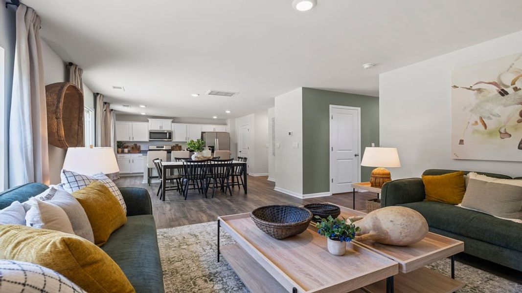 Furnished interior view inside a new home in Lakestone, Woodruff (Image 13).