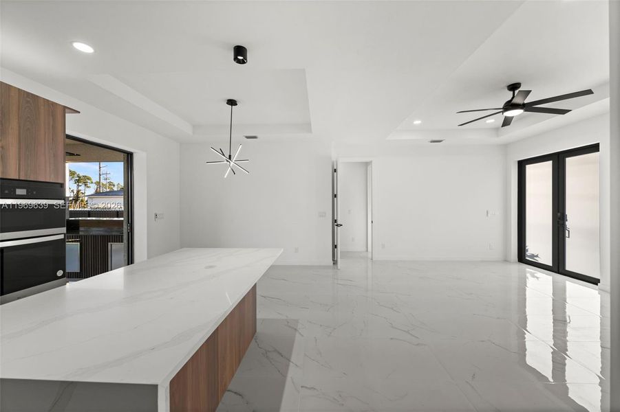 Furnished interior view inside a new home in , Cape Coral (Image 9).