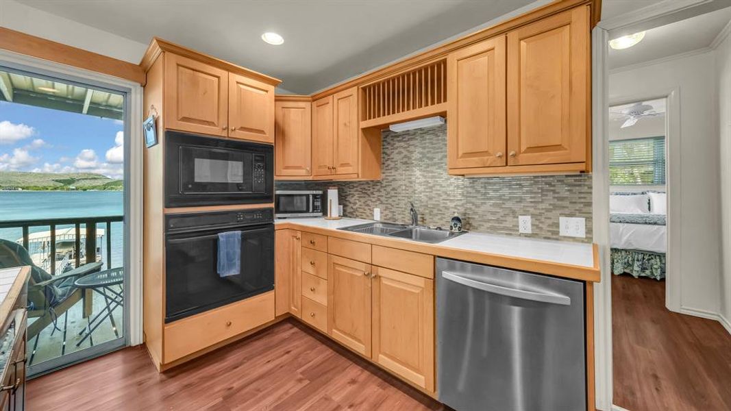 Furnished interior view inside a new home in , Graford (Image 12).