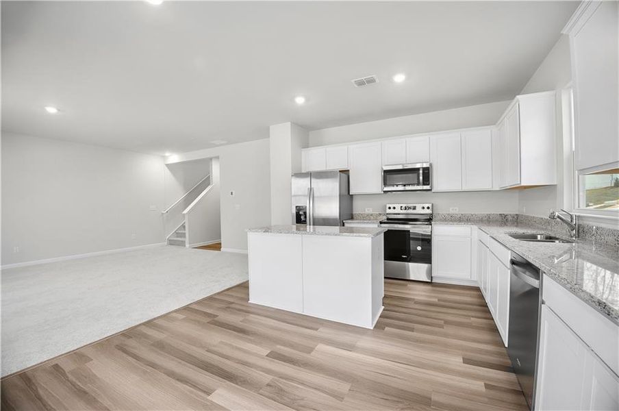 Furnished interior view inside a new home in Avery Ridge, Gainesville (Image 13).