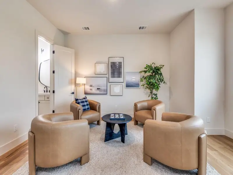 Furnished interior view inside a new home in , Red Oak (Image 6).