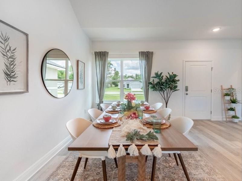 Furnished interior view inside a new home in , Ocala (Image 7).